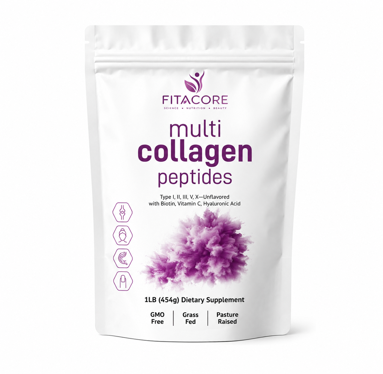 Multi Collagen Peptides by FitaCore